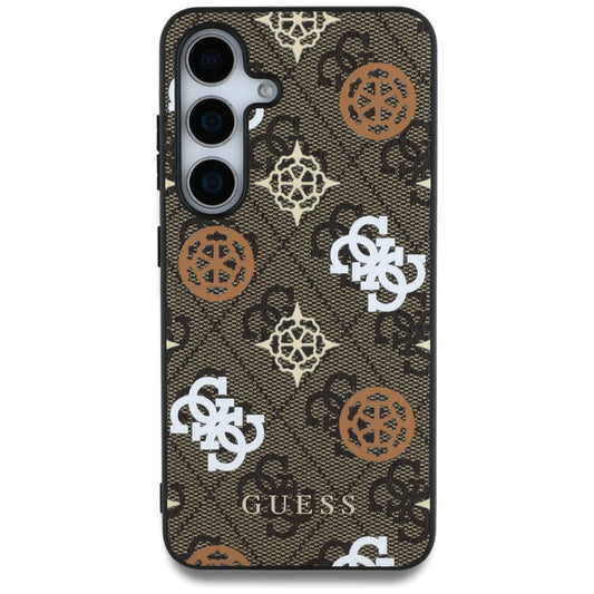 Husa pentru Samsung Galaxy S25 S931, Guess, 4G Peony, Maro