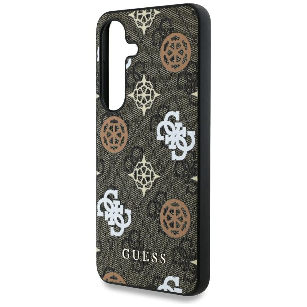 Husa pentru Samsung Galaxy S25 S931, Guess, 4G Peony, Maro