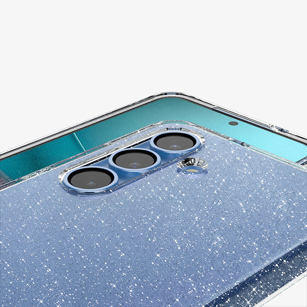 Husa pentru Samsung Galaxy S25 S931, Spigen, Liquid Crystal Glitter, Transparenta ACS08997