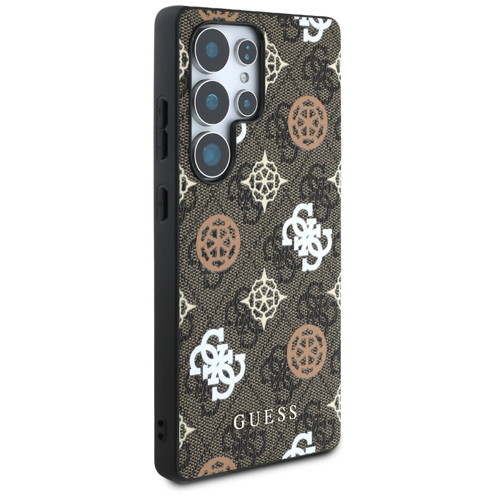 Husa pentru Samsung Galaxy S25 Ultra S938, Guess, 4G Peony, Maro