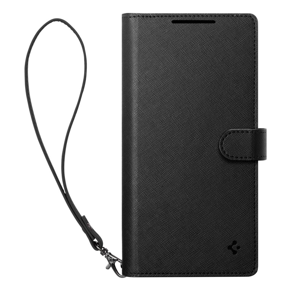 Husa pentru Samsung Galaxy S25 Ultra S938, Spigen, Wallet S, Neagra ACS09124