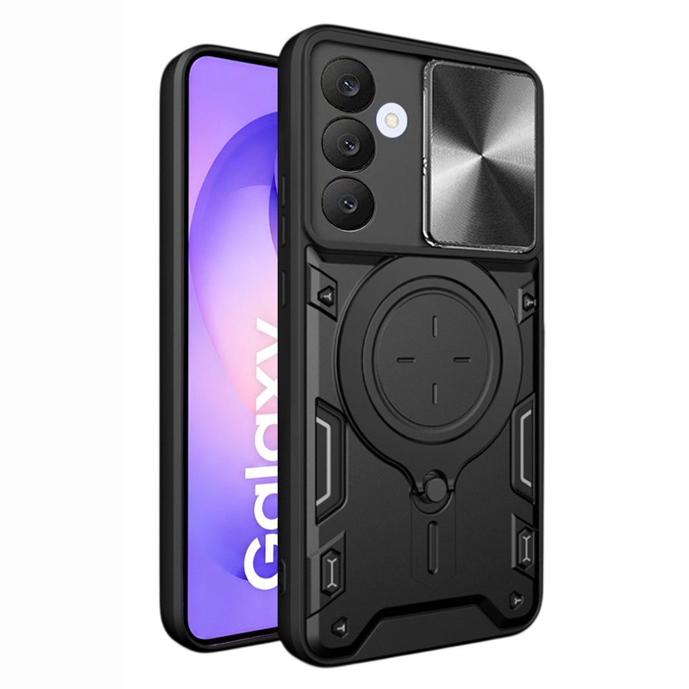 Husa pentru Samsung Galaxy S26 FE S741 / S25 FE, Techsuit, CamGuard Pro, Neagra