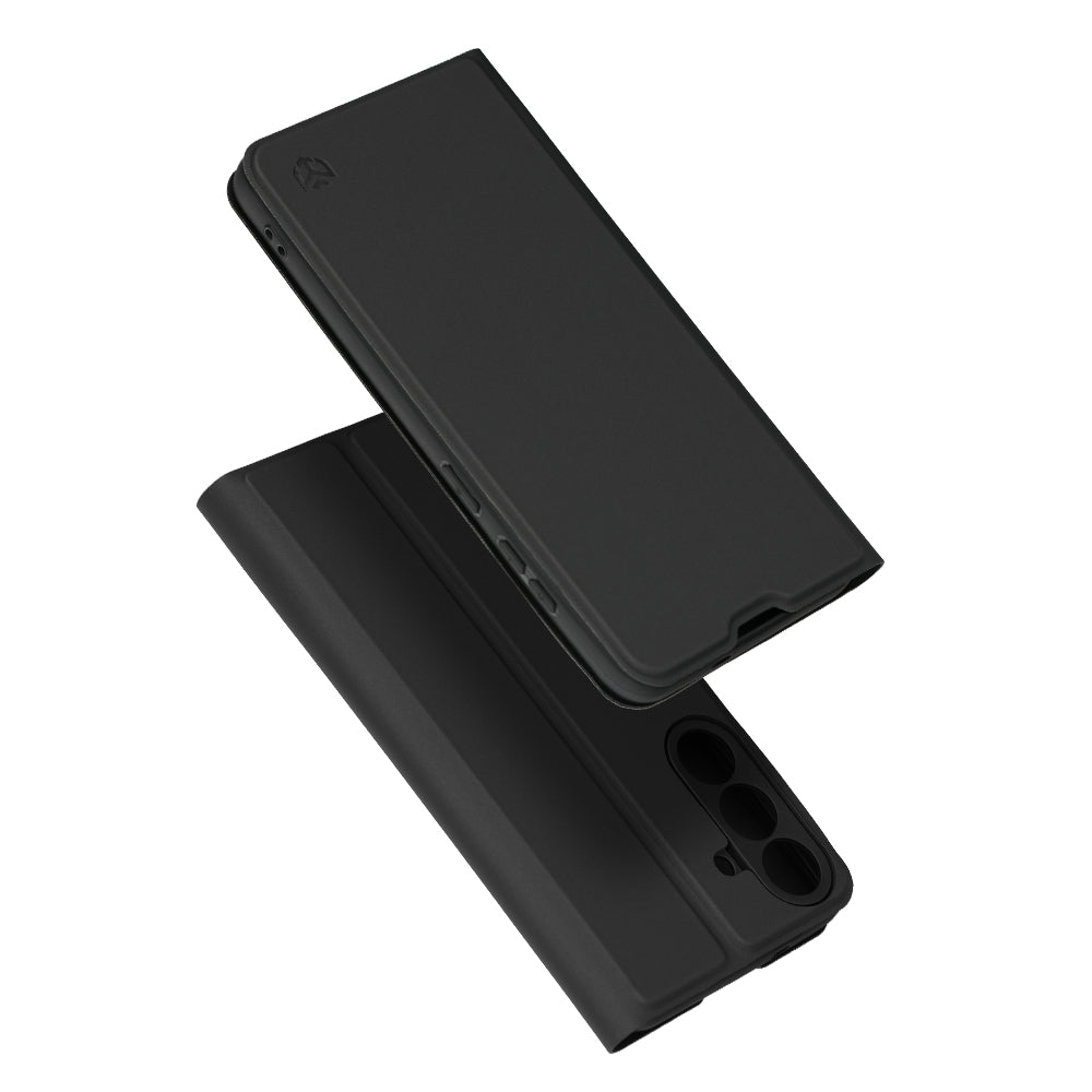 Husa pentru Samsung Galaxy S26 FE S741 / S25 FE, Techsuit, Magskin Book, Neagra