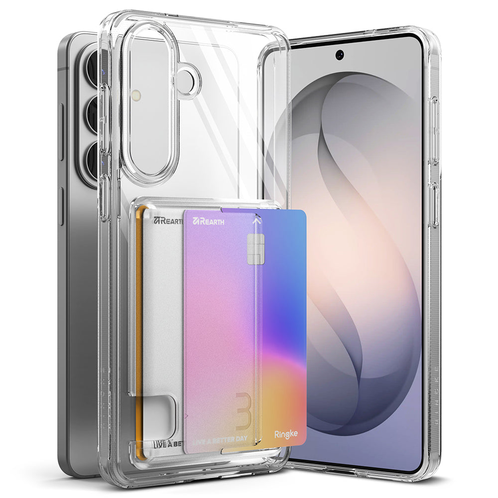 Husa pentru Samsung Galaxy S26 Plus S947, Ringke, Fusion Card, Transparenta
