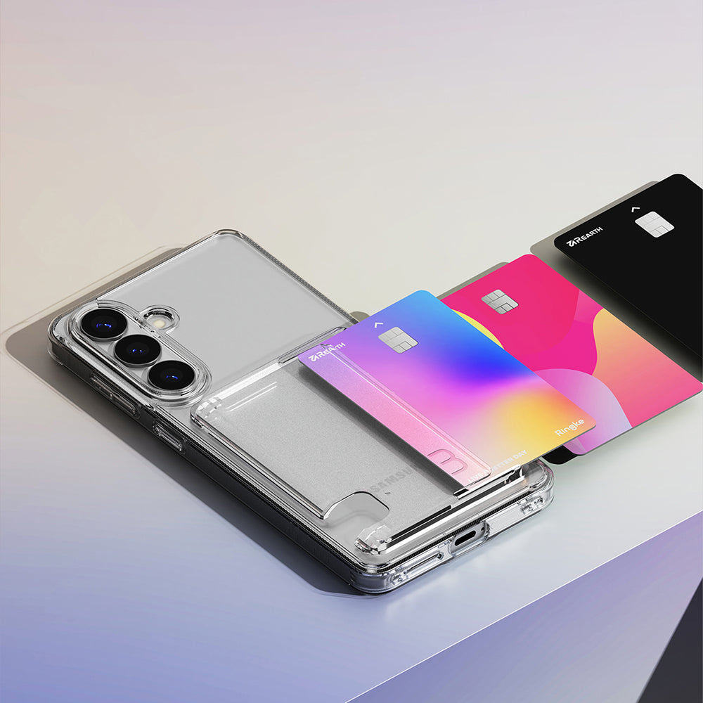 Husa pentru Samsung Galaxy S26 Plus S947, Ringke, Fusion Card, Transparenta