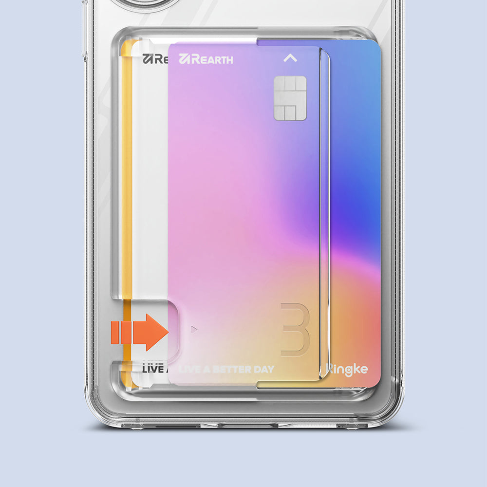 Husa pentru Samsung Galaxy S26 Plus S947, Ringke, Fusion Card, Transparenta