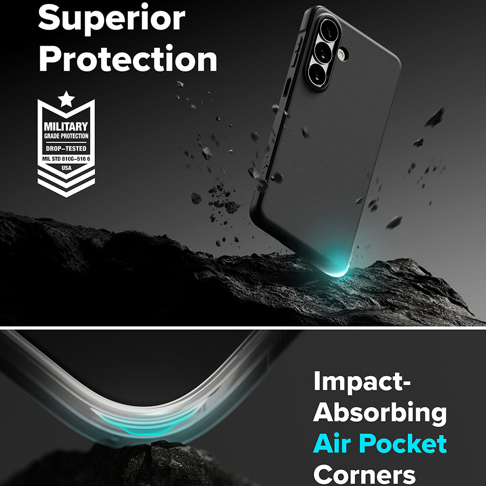 Husa pentru Samsung Galaxy S26 Plus S947, Ringke, Onyx, Neagra
