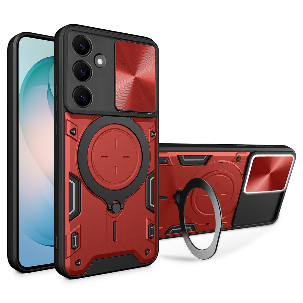 Husa pentru Samsung Galaxy S26 Plus, Techsuit, CamGuard Pro, Rosie