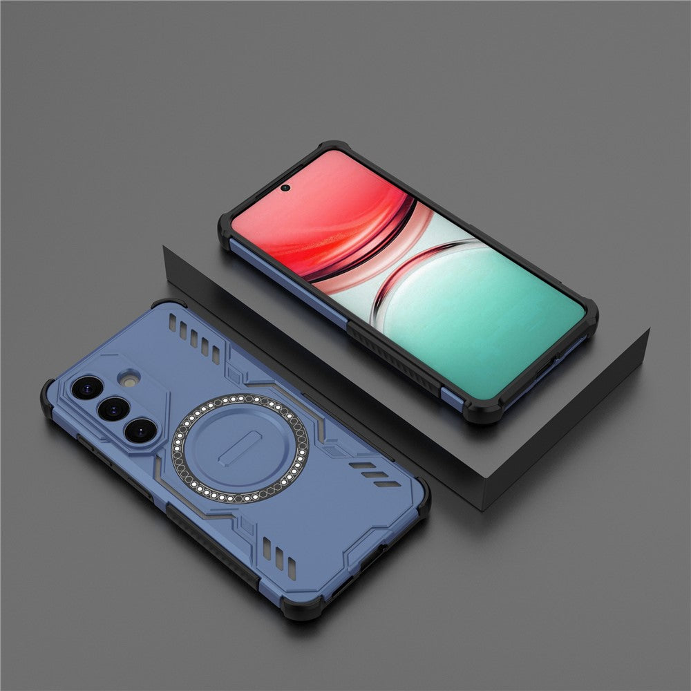 Husa MagSafe pentru Samsung Galaxy S26 S942, Techsuit, ArmorMag, Albastra