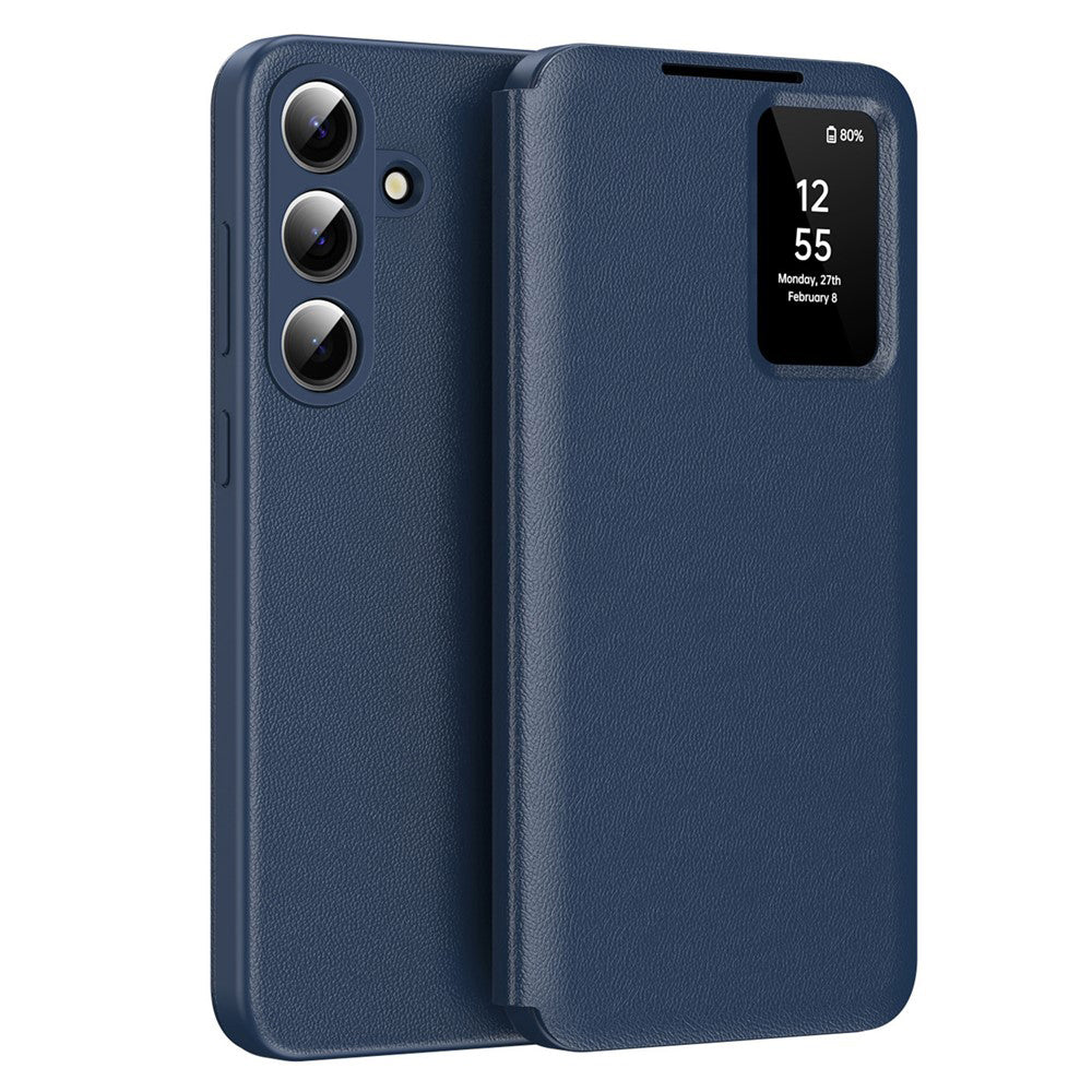 Husa pentru Samsung Galaxy S26 S942, Techsuit, SmartView, Albastra