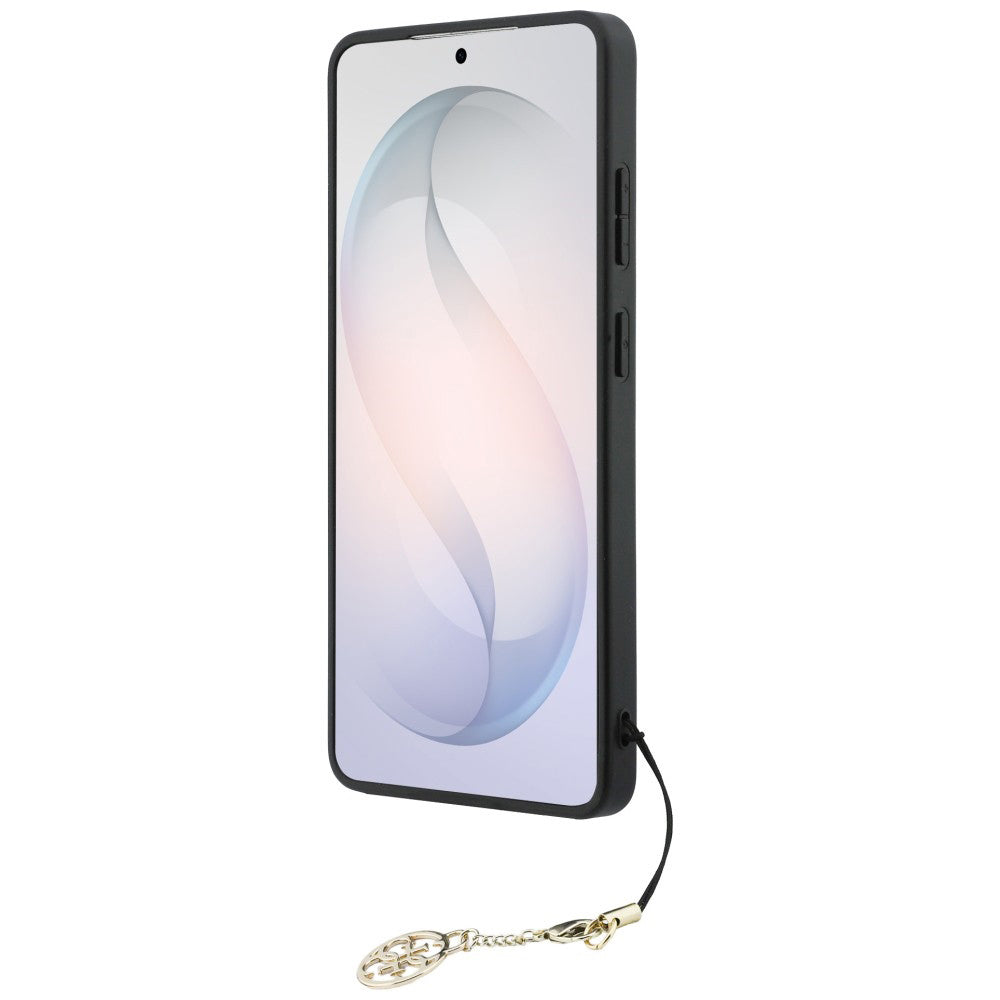 Husa pentru Samsung Galaxy S26 Ultra S948, Guess, 4G Classic Logo Charm, Maro
