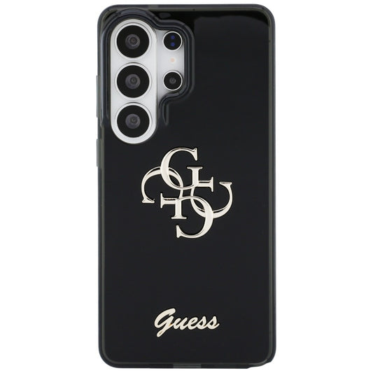 Husa pentru Samsung Galaxy S26 Ultra S948, Guess, IML Big Metal 4G Script, Neagra