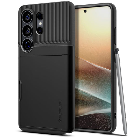 Husa pentru Samsung Galaxy S26 Ultra S948, Spigen, Slim Armor CS, Neagra ACS11036