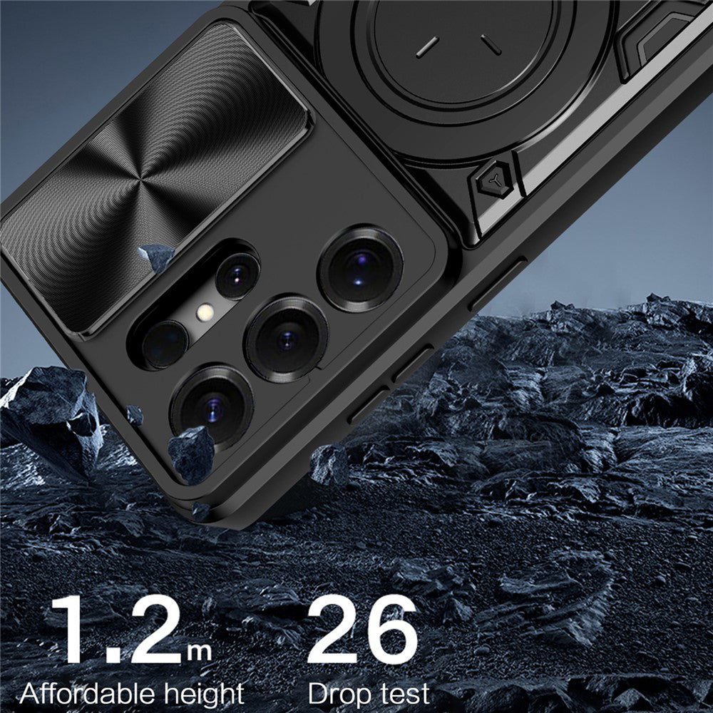 Husa pentru Samsung Galaxy S26 Ultra, Techsuit, CamGuard Pro, Albastra