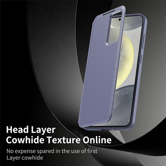 Husa pentru Samsung Galaxy S26 Ultra, Techsuit, SmartView, Mov