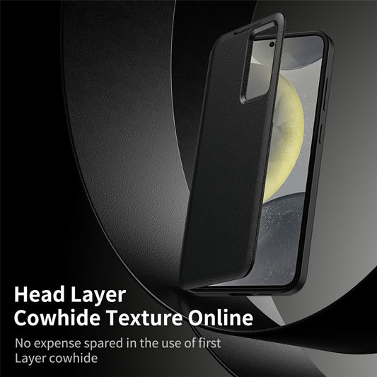 Husa pentru Samsung Galaxy S26 Ultra, Techsuit, SmartView, Neagra