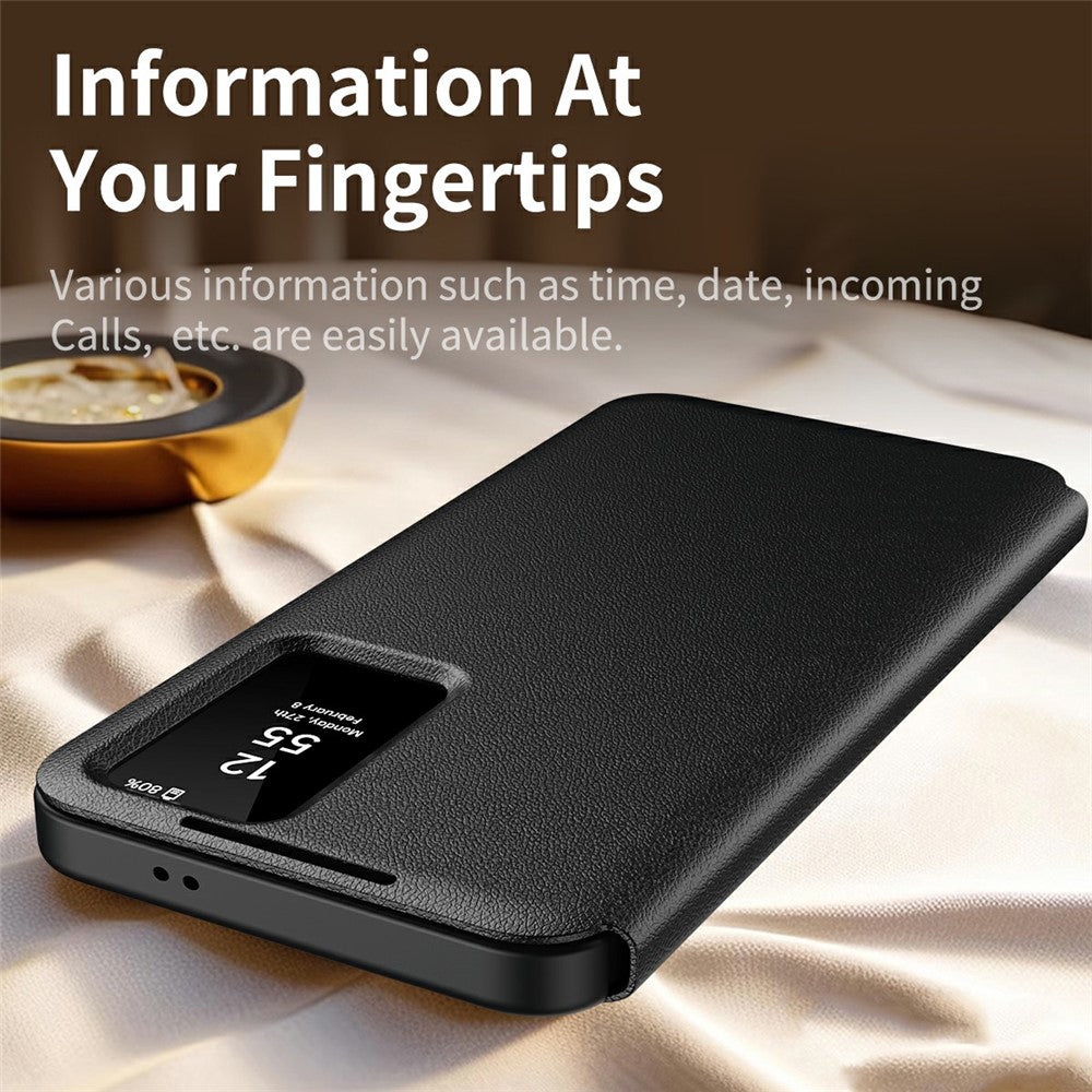 Husa pentru Samsung Galaxy S26 Ultra S948, Techsuit, SmartView, Neagra