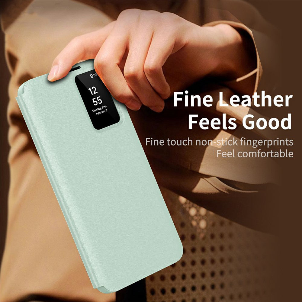 Husa pentru Samsung Galaxy S26 Ultra S948, Techsuit, SmartView, Verde