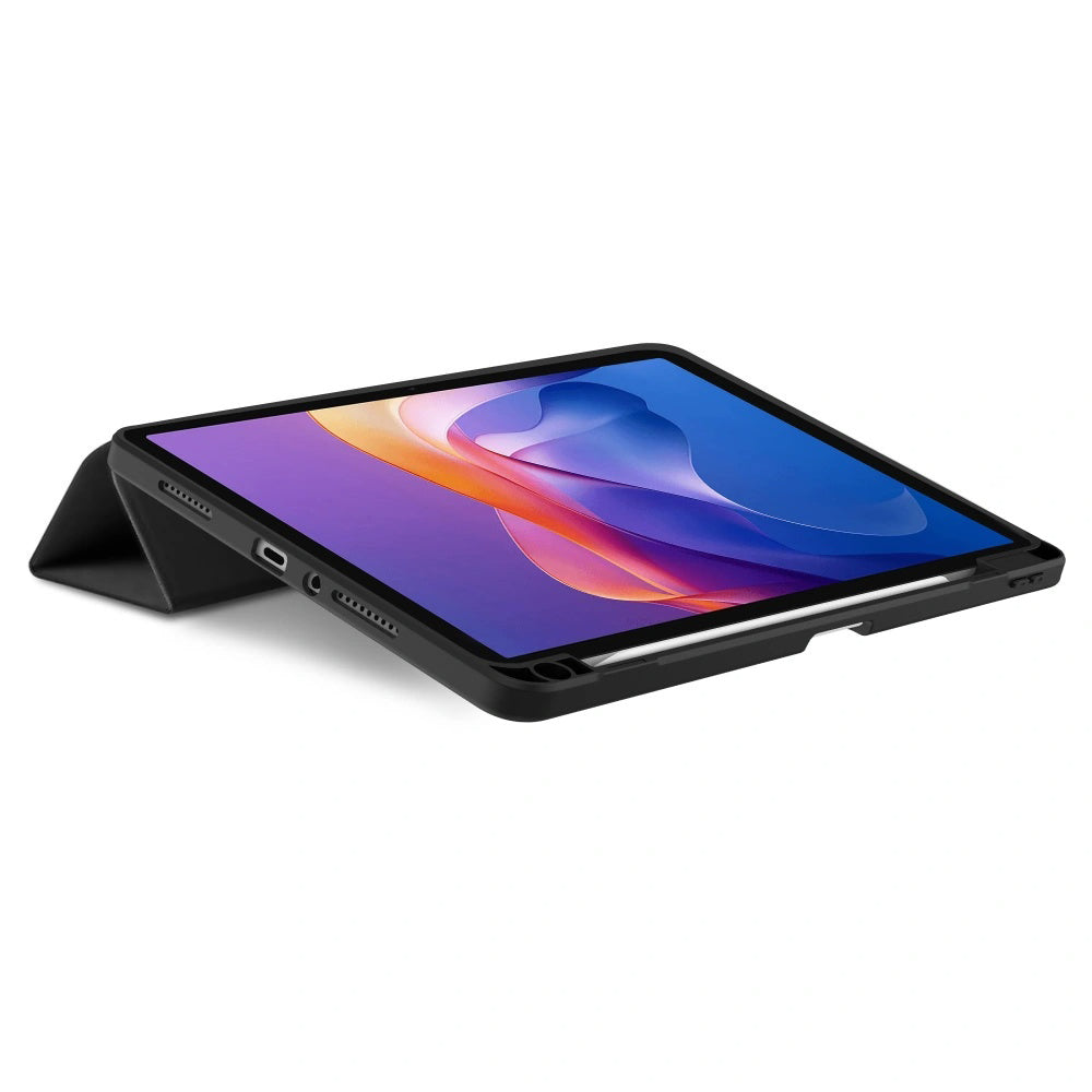 Husa pentru Samsung Galaxy Tab A11 / Tab A9, Techsuit, Flex Trifold New Model, Roz