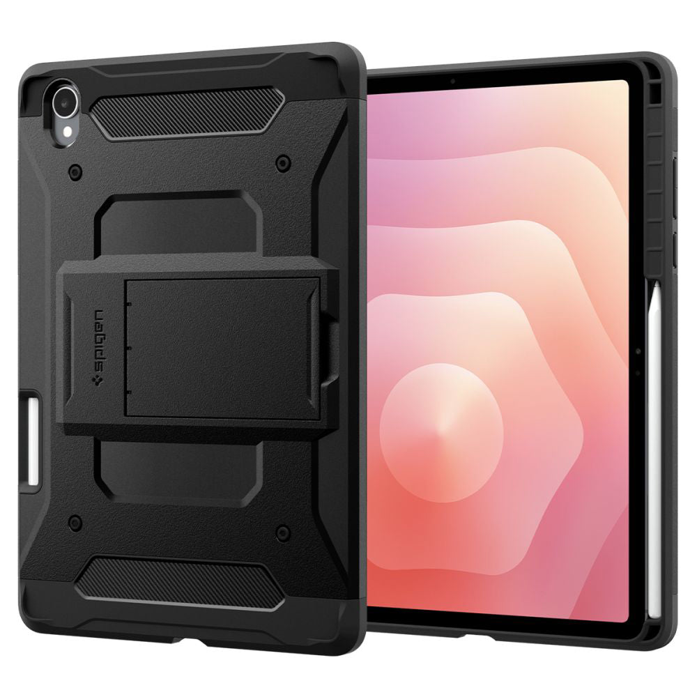 Husa pentru Samsung Galaxy Tab S11, Spigen, Tough Armor Pro, Neagra ACS10211