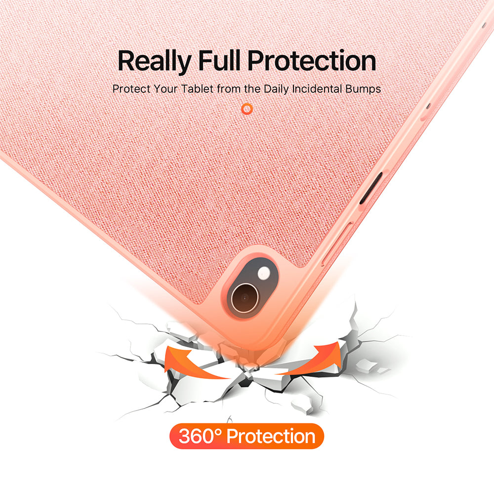 Husa pentru Samsung Galaxy Tab S12 Plus, DUX DUCIS, Domo wih Pen Holder, Albastra