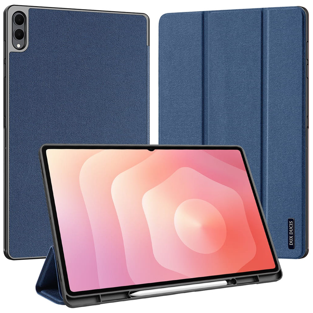 Husa pentru Samsung Galaxy Tab S12 Ultra / Tab S11 Ultra, DUX DUCIS, Domo wih Pen Holder, Albastra