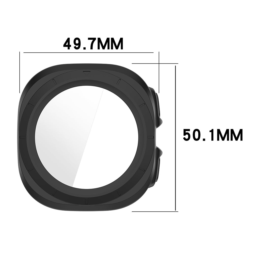 Husa pentru Samsung Galaxy Watch Ultra2, Techsuit, Defense360 Pro, Neagra