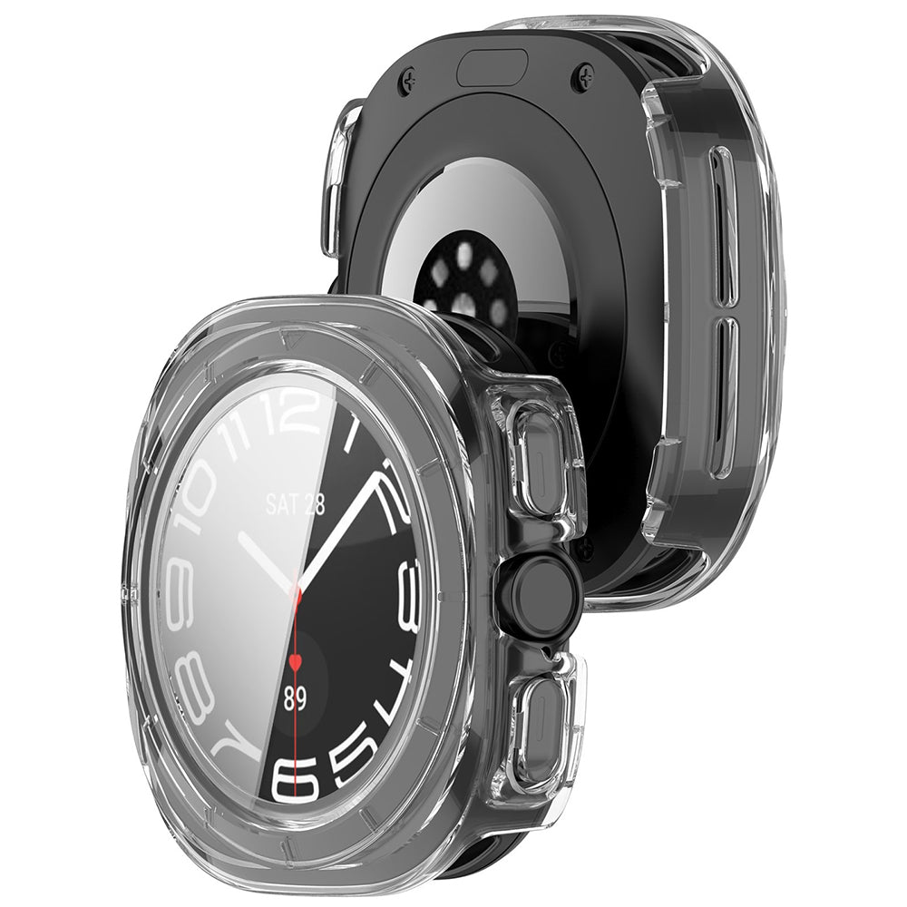 Husa pentru Samsung Galaxy Watch Ultra2, Techsuit, Defense360 Pro, Transparenta