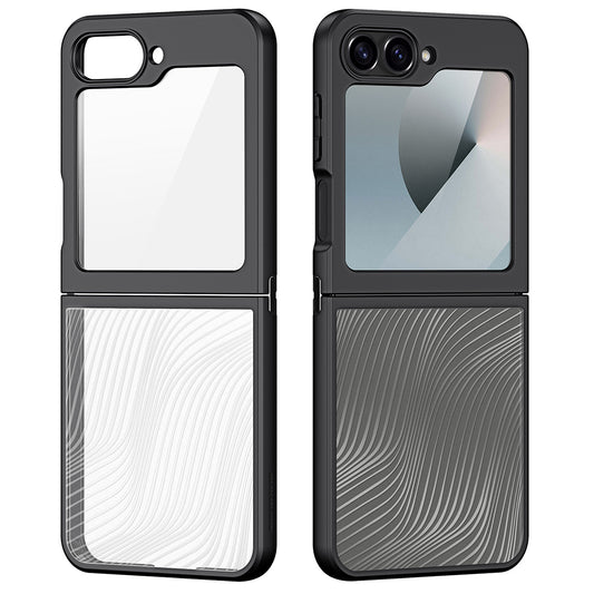 Husa pentru Samsung Galaxy Z Flip6 F741, DUX DUCIS, Aimo, Neagra