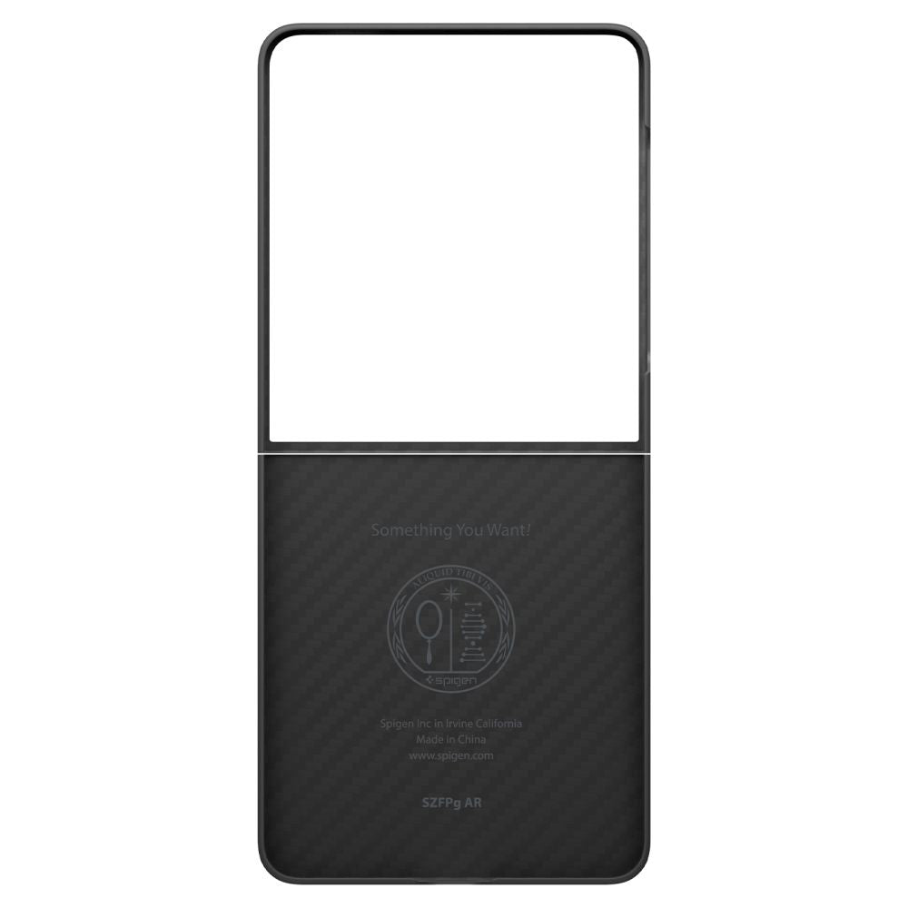 Husa pentru Samsung Galaxy Z Flip7 F766, Spigen, Air Skin, Neagra ACS09564