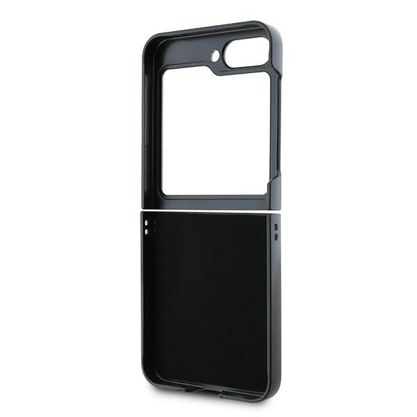 Husa pentru Samsung Galaxy Z Flip7 FE F761 / Z Flip6 F741, DKNY, Chequered Pattern Printed Stripes, Roz