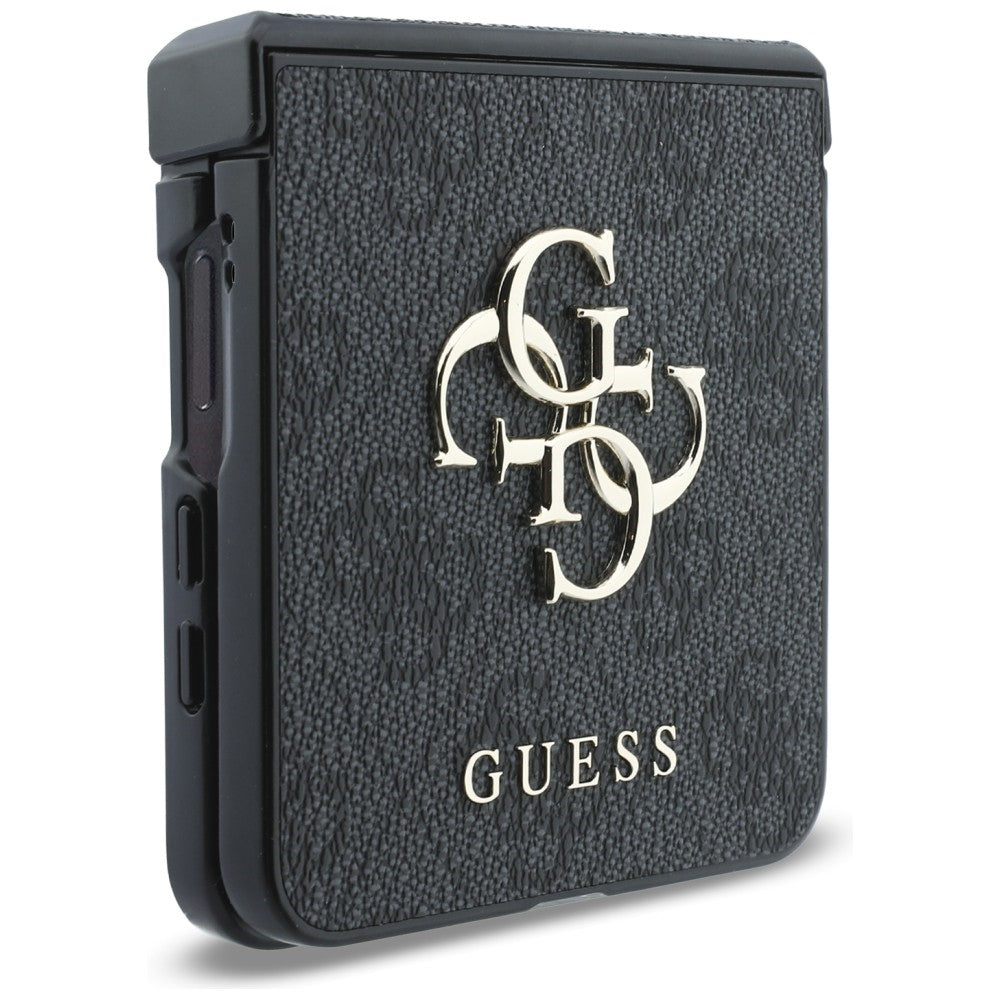 Husa pentru Samsung Galaxy Z Flip8 F776, Guess, 4G Big Logo, Neagra