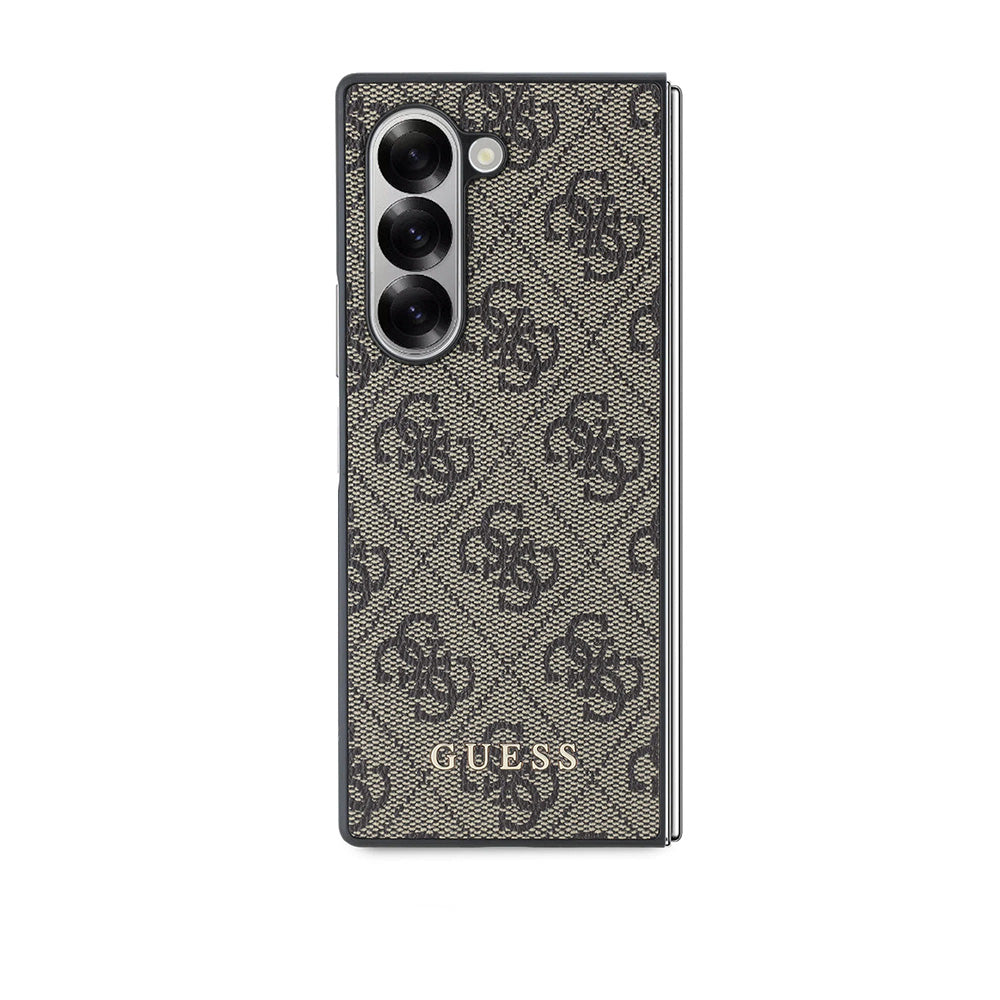 Husa pentru Samsung Galaxy Z Fold6 F956, Guess, 4G, Maro