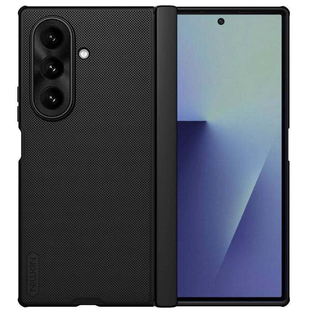 Husa pentru Samsung Galaxy Z Fold7 F966, Nillkin, Super Frosted Shield, Neagra