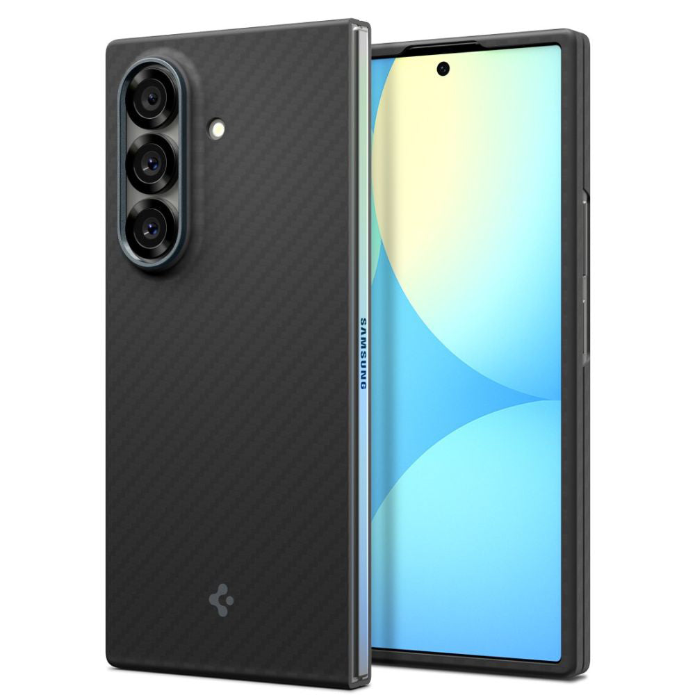 Husa pentru Samsung Galaxy Z Fold7 F966, Spigen, Air Skin, Neagra ACS09555