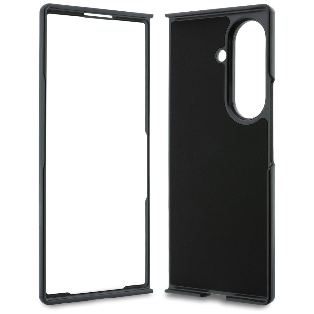 Husa pentru Samsung Galaxy Z Fold8 Ultra F976, Karl Lagerfeld, Saffiano Karl & Choupette Metal Pin, Neagra
