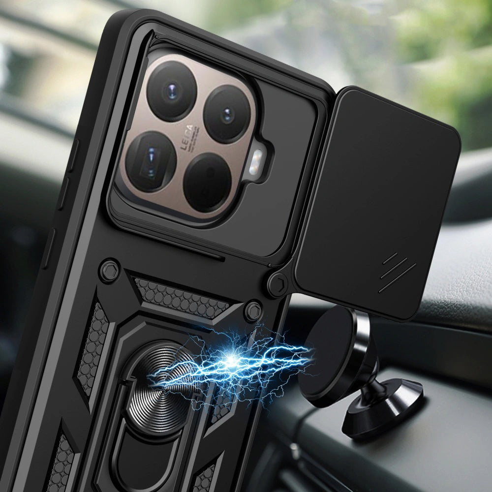 Husa pentru Xiaomi 15T Pro, Techsuit, CamShield, Albastra