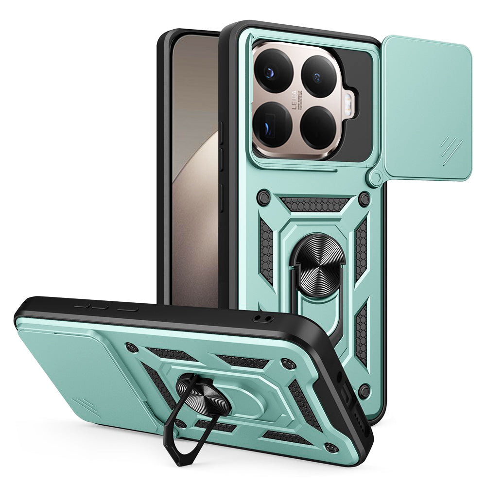 Husa pentru Xiaomi 15T Pro, Techsuit, CamShield, Verde