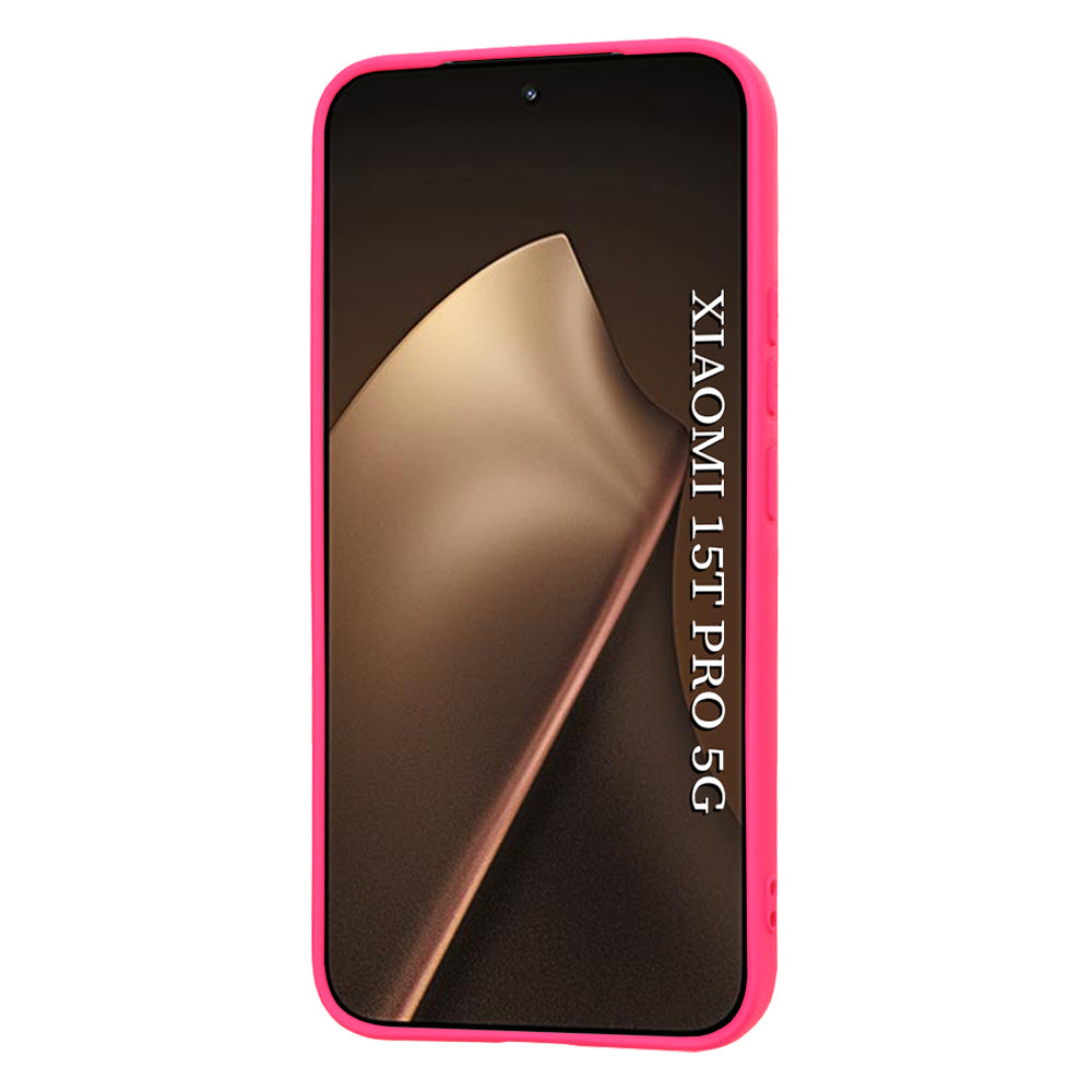 Husa pentru Xiaomi 15T Pro, Techsuit, SoftFlex, Roz Inchis