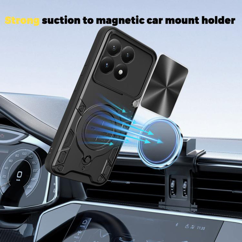 Husa pentru Xiaomi 15T, Techsuit, CamGuard Pro, Mov