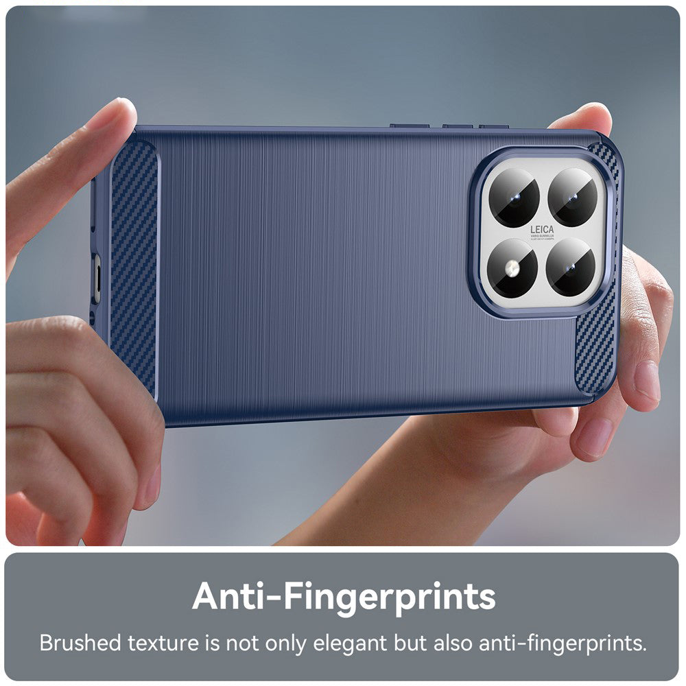 Husa pentru Xiaomi 15T, Techsuit, Carbon, Albastra
