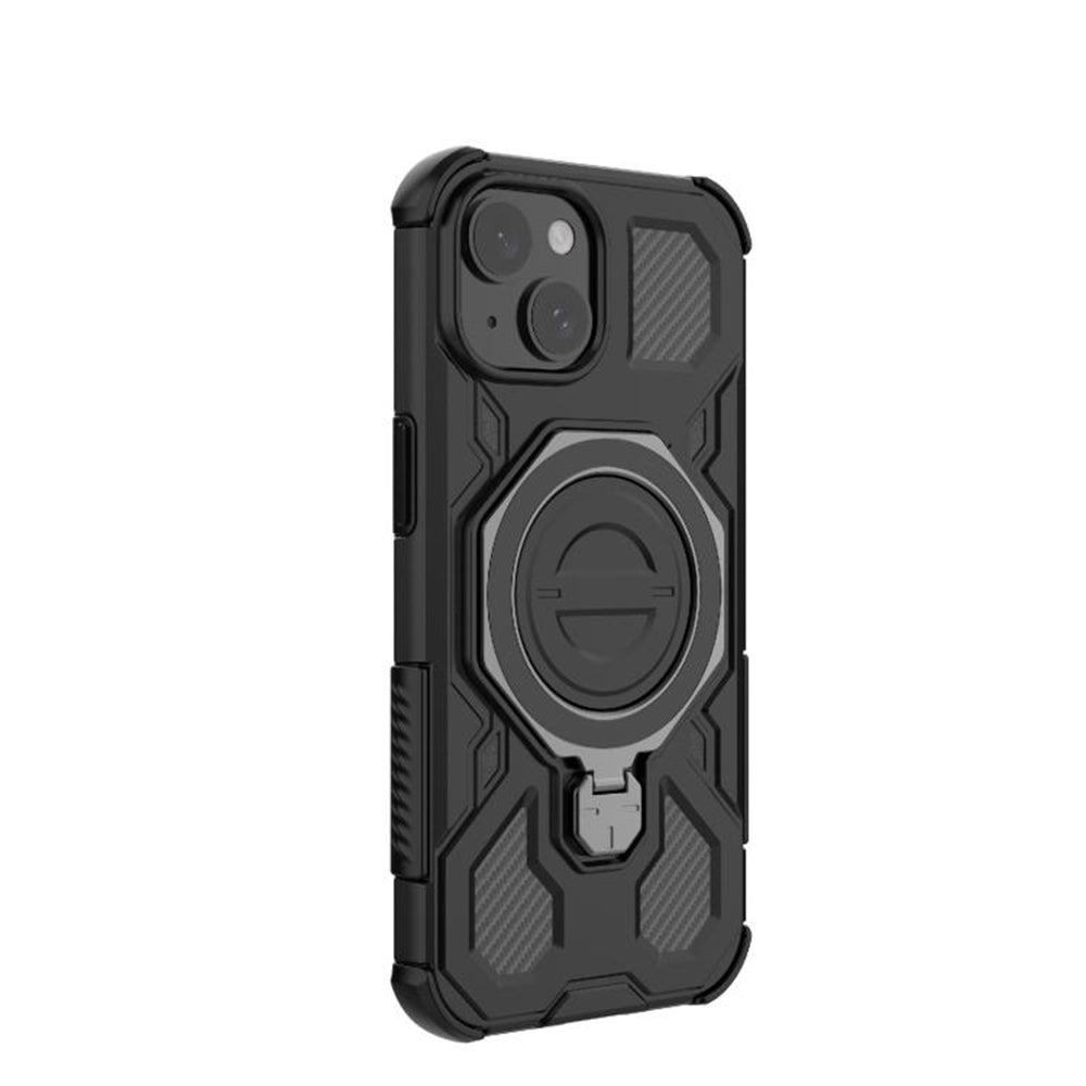 Husa pentru Xiaomi 15T, Techsuit, Carbon Shield Pro, Neagra