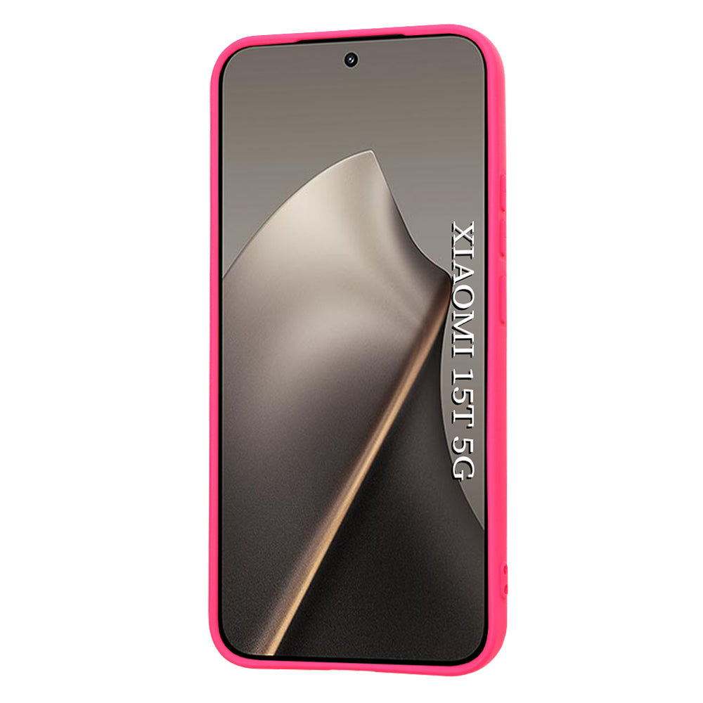 Husa pentru Xiaomi 15T, Techsuit, SoftFlex, Roz Inchis