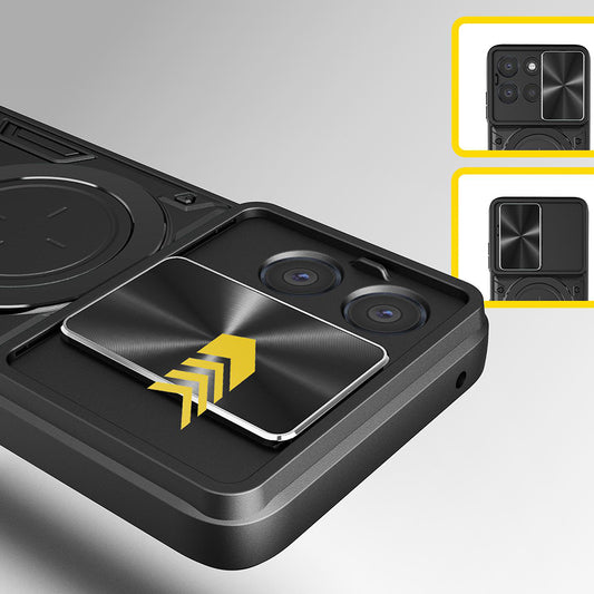 Husa pentru Xiaomi 17T, Techsuit, CamGuard Pro, Mov