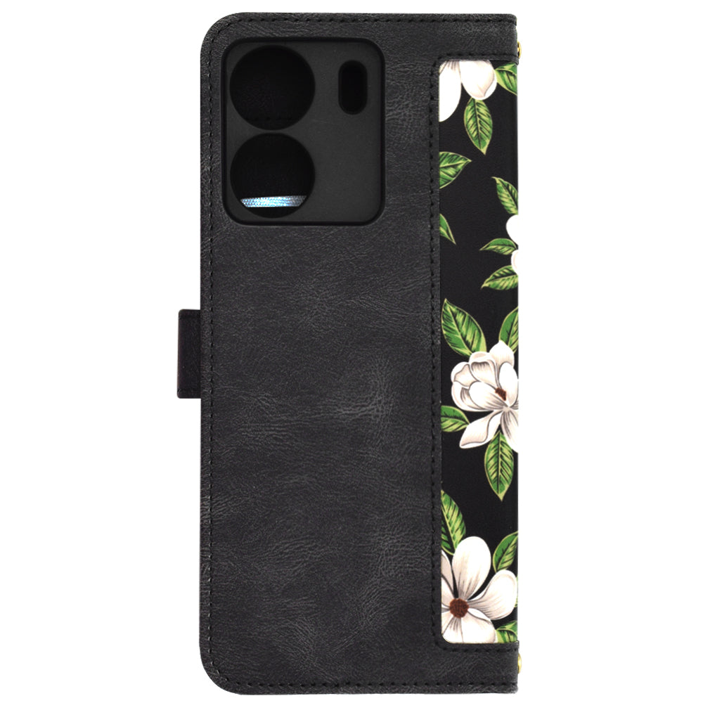 Husa pentru Xiaomi Poco C65 / Redmi 13C, Techsuit, FlipCraft, Neagra