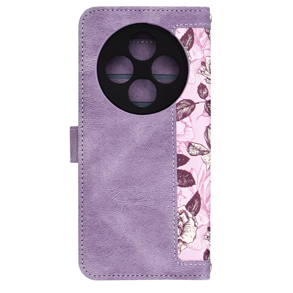 Husa pentru Xiaomi Poco C75 / Redmi 14C, Techsuit, FlipCraft, Mov