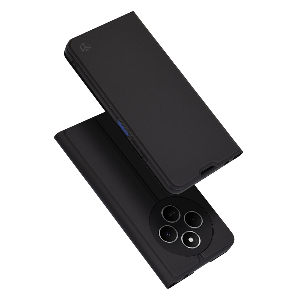 Husa pentru Xiaomi Poco C75 / Redmi 14C, Techsuit, Magskin Book, Neagra