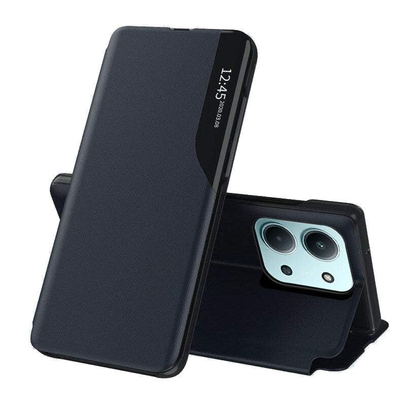 Husa pentru Xiaomi Poco C85 4G / Redmi 15C 5G / 15C 4G, Techsuit, eFold, Albastra