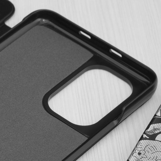 Husa pentru Xiaomi Poco F3 / Mi 11i, Techsuit, eFold, Neagra