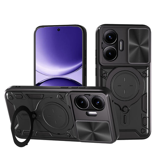 Husa pentru Xiaomi Poco F7, Techsuit, CamGuard Pro, Neagra